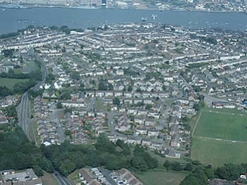 Aerial Views of Torpoint