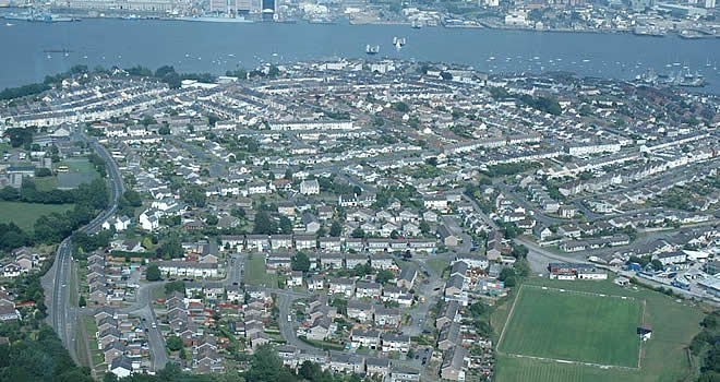 Aerial View of Torpoint